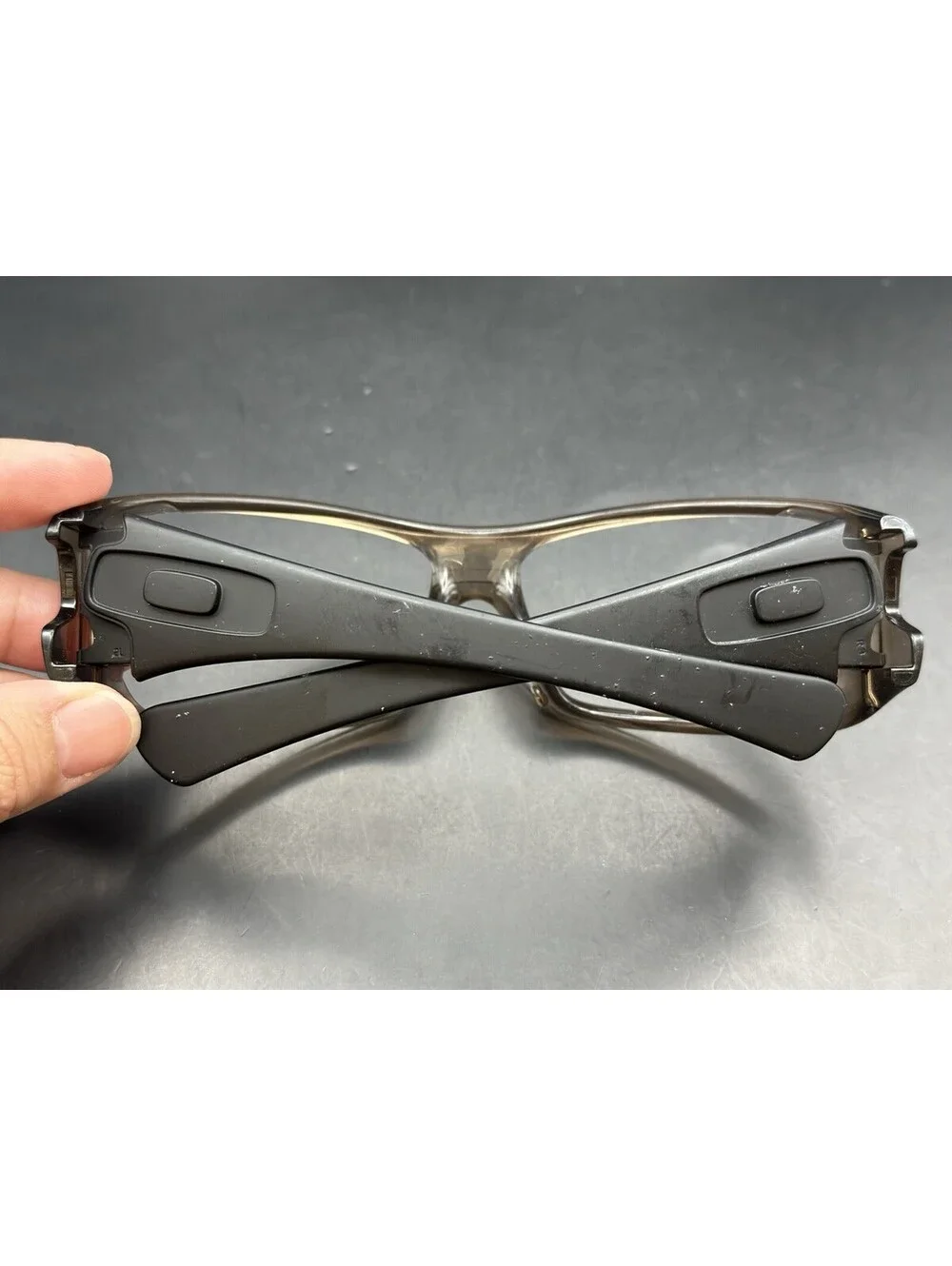 Oakley Antix Brown Smoke/Matte Black Frame
